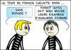Cartoon: Le TOUR de FRANCE (small) by chatelain tagged humour,tour,france,cyclistes