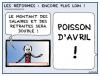 Cartoon: LES REFORMES (small) by chatelain tagged humour,reformes,