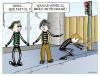 Cartoon: MAIS   QUE FAIT-IL (small) by chatelain tagged humour,patarsort,feu,rouge,