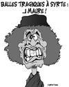 Cartoon: Au suivant ! (small) by CHRISTIAN tagged kadhafi,cnt,lybie