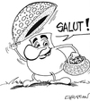 Cartoon: champignons (small) by CHRISTIAN tagged champignons