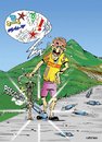 Cartoon: Dopage sur le prochain Tour ? (small) by CHRISTIAN tagged tour,de,france,dopage