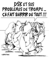 Cartoon: DSK mis en accusation (small) by CHRISTIAN tagged dominique,strauss,kahn
