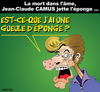 Cartoon: Johnny et Camus (small) by CHRISTIAN tagged johnny,camus