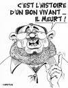 Cartoon: LA DERNIERE BLAGUE DE CARLOS ... (small) by CHRISTIAN tagged carlos