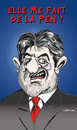 Cartoon: Quel debat ! (small) by CHRISTIAN tagged melenchon,le,pen