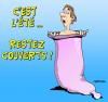 Cartoon: restez couverts (small) by CHRISTIAN tagged preservatif,vacances
