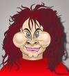 Cartoon: Yolande Moreau (small) by CHRISTIAN tagged cesar,yolande,moreau,cinema,actrice