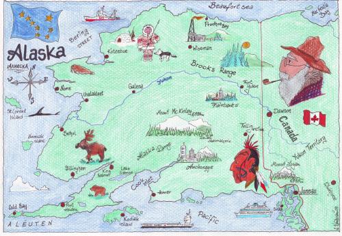 Cartoon: Alaska (medium) by mescalero tagged mescalero