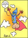 Cartoon: Merci Super Zizi... (small) by Alain-R tagged sida,aids