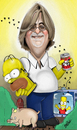 Cartoon: Matt Groening (small) by tooned tagged cartoons caricature illustrati