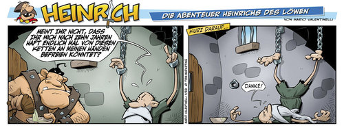 Cartoon: Heinrich der Löwe (medium) by Abonaut tagged comic,heinrich,löwe,valentinelli,tbm,papertown,abovalley,zeitung,zeitungsmarketing,lesermarketing,braunschweig,comicstrip