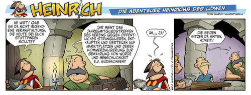 Cartoon: Heinrich der Löwe (medium) by Abonaut tagged comic,heinrich,löwe,valentinelli,tbm,papertown,abovalley,zeitung,zeitungsmarketing,lesermarketing,braunschweig,comicstrip