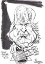 Cartoon: CHRIS SQUIRE (small) by Tim Leatherbarrow tagged chrissquire,yes,progressiverock,bassplayer,bassguitarist,timleatherbarrow