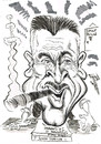 Cartoon: J.K. SIMMONS as J.JONAH JAMESON (small) by Tim Leatherbarrow tagged jonah,jameson,spiderman,daily,bugle