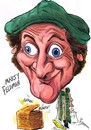 Cartoon: MARTY FELDMAN INKED VERSION (small) by Tim Leatherbarrow tagged marty,feldman,comedy,ink,paint