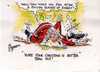 Cartoon: Merry x mas n stuff (small) by Tim Leatherbarrow tagged chrstmas,santa,drink