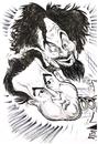 Cartoon: PETER SELLARS - MICHAEL BENTINE (small) by Tim Leatherbarrow tagged peter,sellars,michael,bentine,goons