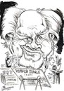 Cartoon: RONALD SEARLE (small) by Tim Leatherbarrow tagged ronald,searle,death