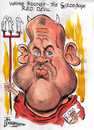 Cartoon: WAYNE ROONEY (small) by Tim Leatherbarrow tagged wayne,rooney,prostitute,red,devil