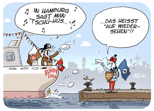 Aufstiegscartoon FCSP Aufstiegscartoon FCSP
