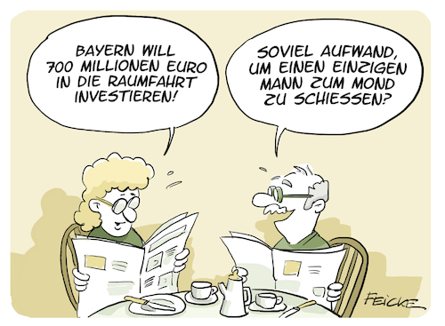 Bayern im Weltall Bayern im Weltall