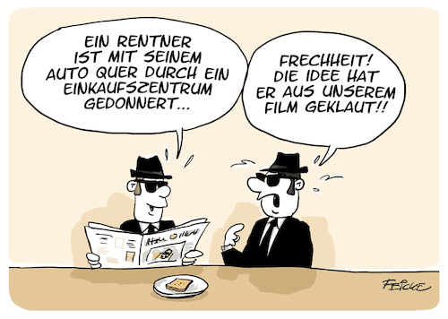 Blues Brothers im AEZ Blues Brothers im AEZ
