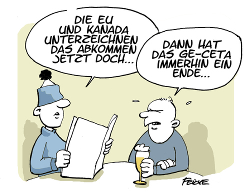 CETA kommt CETA kommt