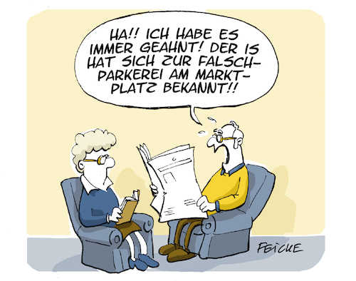 Cartoon: Der IS mal wieder (medium) by FEICKE tagged is,bekenner,terror,attentat,kleinigkeit,bagatelle,straftat,is,bekenner,terror,attentat,kleinigkeit,bagatelle,straftat