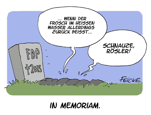 Der letzte FDP-Cartoon...