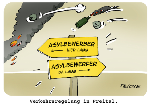 Freital Verkehrsregelung