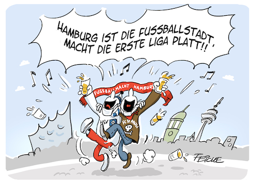 Fussballstadt Hamburg