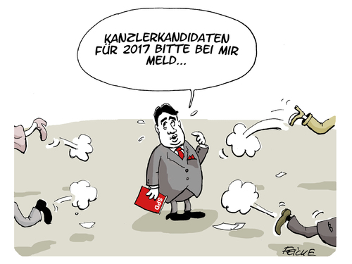 Gabriel sucht Kandidat