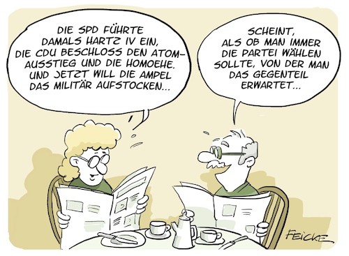 Gegenteil wählen Gegenteil wählen