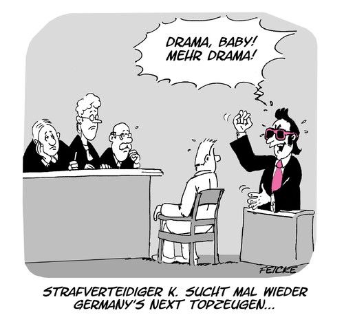 Cartoon: Germanys next Topzeuge (medium) by FEICKE tagged jurist,richter,staatsanwalt,strafverteidiger,verhandlung,verteidiger,zeuge,heidi,klum,next,topmodel,jura,rechtswissenschaft,gericht,aussage,justizcartoons,justiz,jurist,richter,staatsanwalt,strafverteidiger,verhandlung,verteidiger,zeuge,heidi,klum,next,topmodel,jura,rechtswissenschaft,gericht,aussage,justizcartoons,justiz