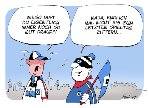 Cartoon: HSV Nichtaufstieg (medium) by FEICKE tagged hsv,hamburg,sportverein,fußball,fussball,bundesliga,zweite,liga,aufstieg,abstieg,hsv,hamburg,sportverein,fußball,fussball,bundesliga,zweite,liga,aufstieg,abstieg