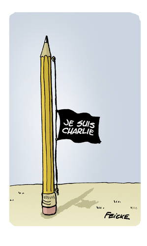 Cartoon: Je suis Charlie (medium) by FEICKE tagged charlie,hebdot,feicke,satire,magazin,cartoon,terror,je,suis,beileid,solidarität,fraternite,freiheit,charlie,hebdot,feicke,satire,magazin,cartoon,terror,je,suis,beileid,solidarität,fraternite,freiheit