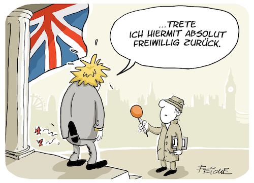 Cartoon: Johnson Rücktritt (medium) by FEICKE tagged london,boris,johnson,prime,minister,premierminister,uk,united,kingdom,brexit,england,london,boris,johnson,prime,minister,premierminister,uk,united,kingdom,brexit,england