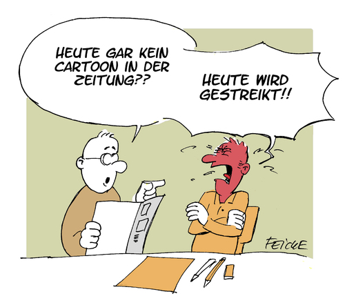 Cartoon: KEIN Cartoon (medium) by FEICKE tagged streik,karikatur,cartoon,öffentlicher,dienst,verdi,arbeitnehmer,arbeitgeber,tarif,verhandlungen,streik,karikatur,cartoon,öffentlicher,dienst,verdi,arbeitnehmer,arbeitgeber,tarif,verhandlungen