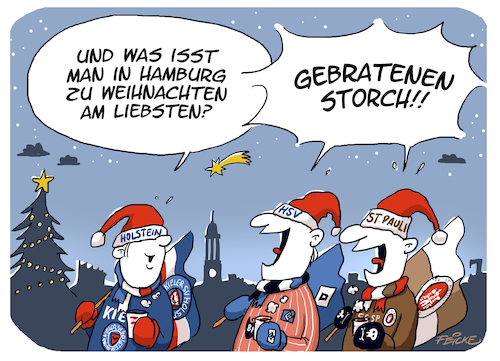 Kiel HSV FCSP Weihnachtsessen Kiel HSV FCSP Weihnachtsessen