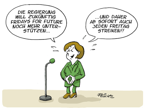 Cartoon: Klimakabinett (medium) by FEICKE tagged fridays,for,future,umwelt,klima,regierung,merkel,streik,demo,fridays,for,future,umwelt,klima,regierung,merkel,streik,demo