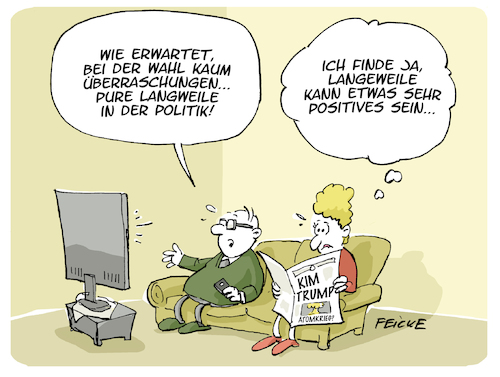 Langeweile in der Politik