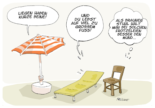 Cartoon: Möbel Talk (medium) by FEICKE tagged möbel,wortspiel,sprache,witz,doppeldeutig,möbel,wortspiel,sprache,witz,doppeldeutig