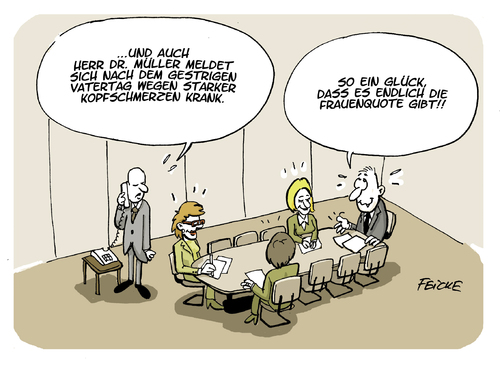 Nach Vatertag im Aufsichtsrat Nach Vatertag im Aufsichtsrat