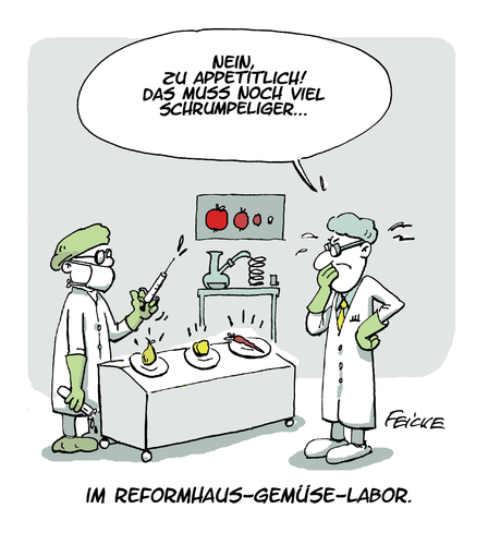 Cartoon: Reformhausware (medium) by FEICKE tagged reformhaus,gemüse,ernährung,gesundheit,optik,obst,bio,vegan,vegetarisch,vegetarier,reformhaus,gemüse,ernährung,gesundheit,optik,obst,bio,vegan,vegetarisch,vegetarier