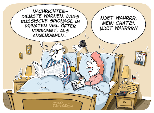Russische Spionage Russische Spionage