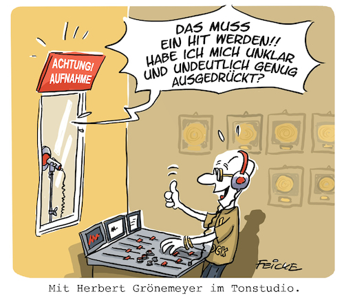 Cartoon: SchttnimBlck (medium) by FEICKE tagged redewendung,ton,musik,gesang,nuschel,klar,aussprache,grönemeyer,herbert,hit,pop,rock,redewendung,ton,musik,gesang,nuschel,klar,aussprache,grönemeyer,herbert,hit,pop,rock