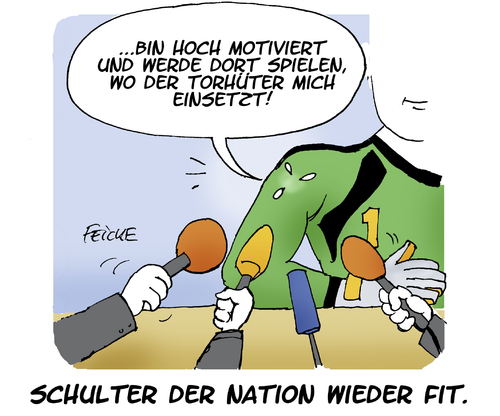 Schulter der Nation im Interview