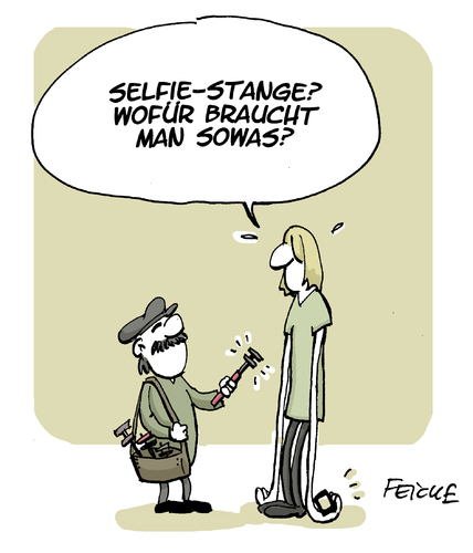 Selfie-Stange