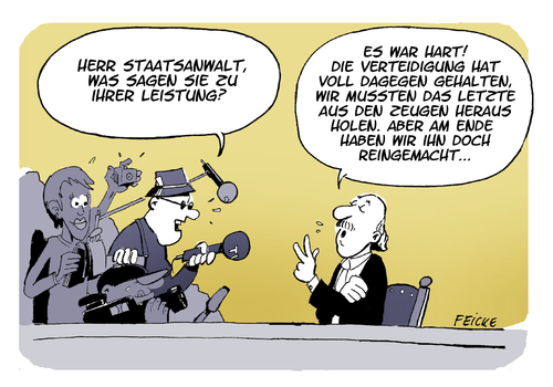 Cartoon: Sportskommentar (medium) by FEICKE tagged uli,hoeness,prozess,steuern,hinterziehung,fc,bayern,münchen,augsburg,etat,millionen,strafverfahren,gericht,staatsanwalt,uli,hoeness,prozess,steuern,hinterziehung,fc,bayern,münchen,augsburg,etat,millionen,strafverfahren,gericht,staatsanwalt